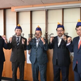 五つのライオンズク新会長ら新年度抱負　本社表敬訪問【釧路市】(2025-07-19)