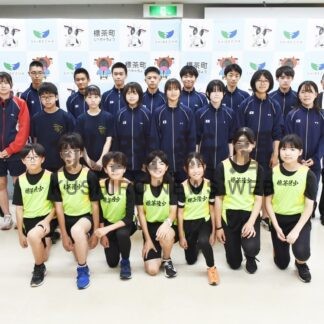 全道での健闘誓う　陸上、柔道、卓球で出場の小中生が役所訪問【標茶町】(2025-07-20)