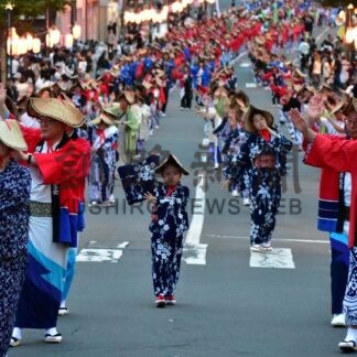 ねむろ港まつり開幕　千人踊りに７００人【根室市】(2025-07-20)