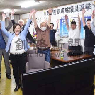 両陣営大混戦見守る　参院選【釧路市】_1(2025-07-21)