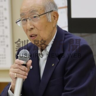 髙本、富山さん不戦訴え　根室空襲講演会　戦争の記憶語り伝える【根室市】(2025-07-22)