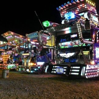 デコトラ２５０台大集結　交通遺児チャリティー撮影会【別海町】(2025-07-26)