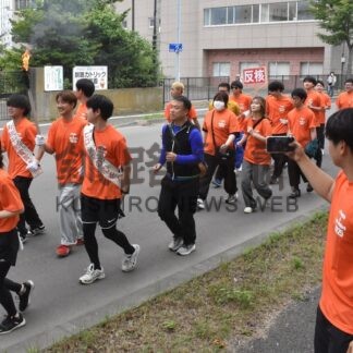 核のない社会へトーチリレー【釧路市】(2025-07-27)