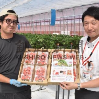 阿寒のイチゴいかが　日本郵便道支社がふるさと小包【釧路市】(2025-08-06)