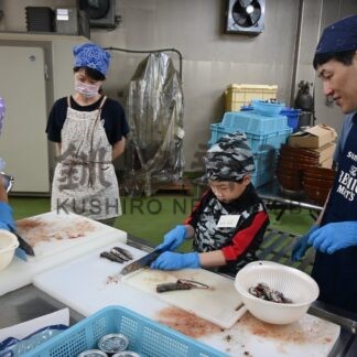 「料理楽しかった」　魚の加工、親子で挑戦【釧路市】(2025-08-11)