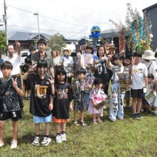 ３地区で夏祭り楽しむ(2025-08-23)