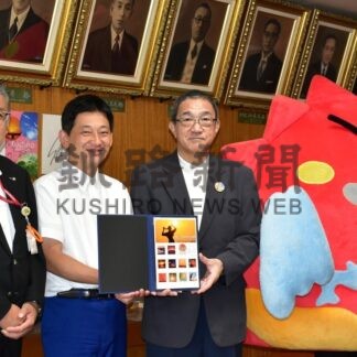 釧路の夕日と夕焼け、オリジナルフレーム切手発売【釧路市】(2025-08-26)