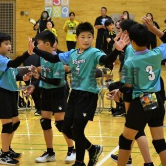 Ｊスピリッツ全勝優勝　小学バレー　釧路地区大会【釧路市】(2025-08-26)