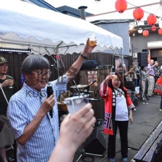 暑い夏にお酒堪能　赤横夏まつり盛況【釧路市】(2025-08-27)