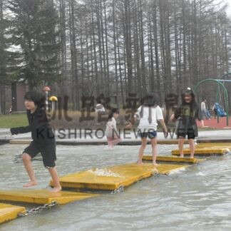 道立ゆめの森公園まきばの小川　各年代に人気【釧路市】(2025-08-28)