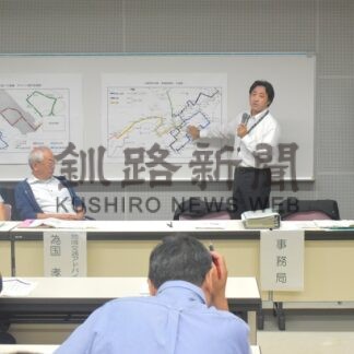 郊外便はデマンド運行に　中標津路線バス再編で説明会、来月から実証運行【中標津町】(2025-09-05)