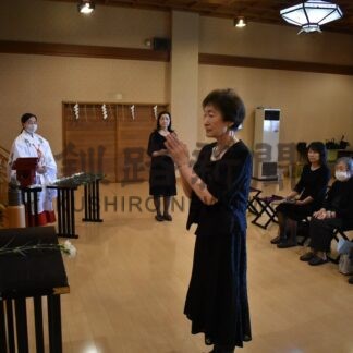 花の命に感謝　華道協会が花供養祭【釧路市】(2025-09-08)