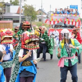 獅子舞や山車練る　厚床蒼前神社で例大祭【根室市】(2025-09-10)