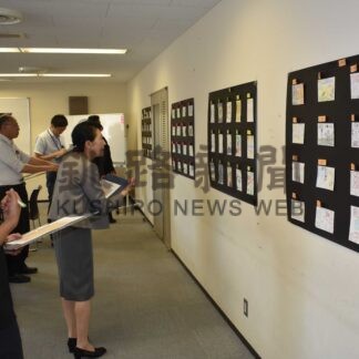 児童の力作１９４点　税に関する絵はがきコン、釧路で審査会【釧路市】(2025-09-14)