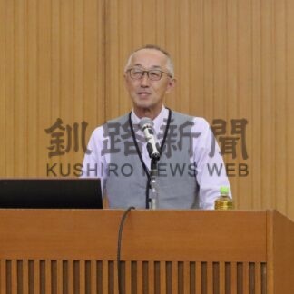 トーチカから戦跡学ぶ　市民大学で小野寺氏講演【根室市】(2025-10-12)