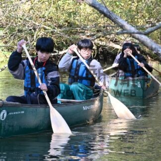 生坂村の中学生と交流　見学や、カヌー楽しむ【標津町】(2025-10-12)