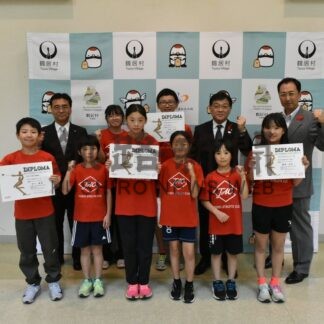 増田さん「ベスト８目指す」　陸上全国出場を報告【鶴居村】(2025-10-27)