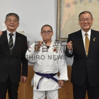 浜辺君、全国少年柔道釧路選抜に　「今年は１勝」【根室市】(2025-11-03)
