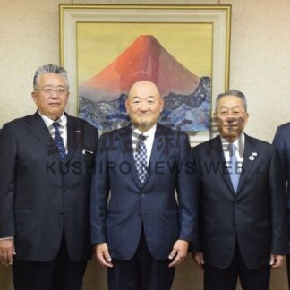 栗林会頭５期目始動釧商　「活力あふれる地域つくる」【釧路市】(2025-11-05)