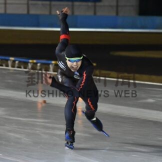 川目選手、男子５００で３位　全日本スピード、釧路で開幕【釧路市】(2025-11-23)