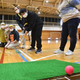 軽スポーツを通じ利用者や職員交流　釧路北ロータリーク【釧路市】(2025-11-25)