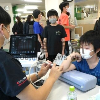 野球肘、超音波で早期発見　小学生１１０人が検診【釧路市】(2025-12-08)