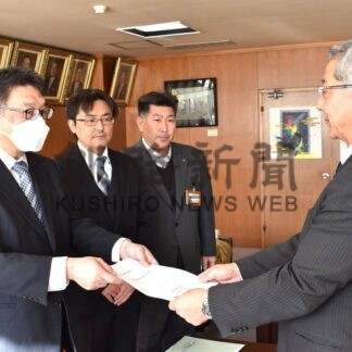 森林資源の循環利用、市に要望　道地方森林労連【釧路市】(2025-12-16)