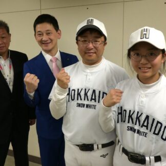 女子学童野球　工藤選手（附属６年）道代表に　釧路市役所表敬、「持ち味生かす」【釧路市】(2025-12-26)