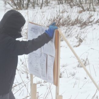 大楽毛で樹木伐採開始　日本エコロジー、メガソーラー予定地で【釧路市】(2025-12-26)