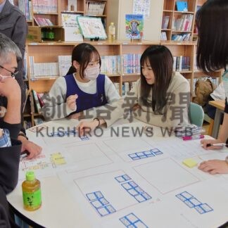 避難所運営ゲームで学ぶ　海星学校で防災研修会【根室市】(2025-12-31)