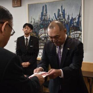 消防設備整備基金に１３万円寄付　根室西ロータリークラブ【根室市】(2026-01-05)