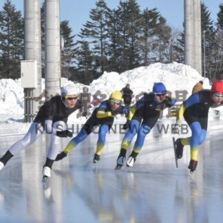 小中選手、銀盤疾走　中標津でスケート大会【中標津町】(2026-01-09)