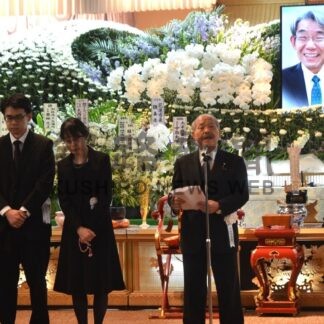 早過ぎる死を悼む　前釧路市長蝦名さんの通夜【釧路市】(2026-01-14)