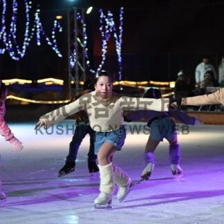 フィギュアスケート観客魅了　くしろウインターパーク開幕【釧路市】(2026-01-18)