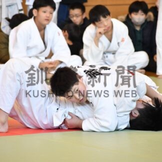 標茶スポーツ少年団栄冠中学生の部　小学生は太平洋武徳館Ａ　全道柔道釧根予選【釧路市】(2026-01-20)