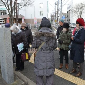 啄木の足跡 市民と巡る　釧路観光ガイドの会、研修生６人も奮闘【釧路市】(2026-01-20)