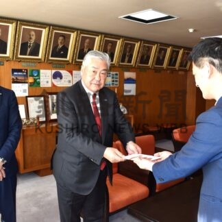 企業版ふるさと納税、釧路市に１０００万円寄付　札幌・日昭【釧路市】(2026-01-21)