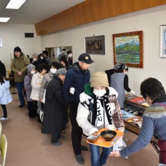 新年初のおてら食堂盛況　大成寺、開店早々長蛇の列【釧路市】(2026-01-21)