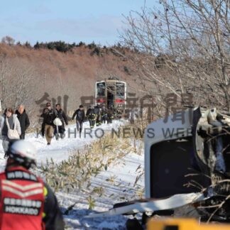 踏切で列車と衝突、トラック運転手死亡【根室市】(2026-01-27)