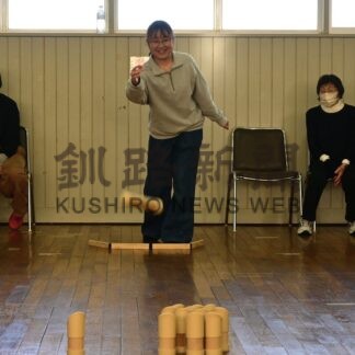 根室でモルック競技普及を　大会３位入賞弾みにサークル本格始動【根室市】(2026-02-03)