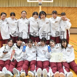 Ｕ１５の部　男子・釧共栄　女子・釧鳥取西　Ｕ１２の部　男子・青葉　女子・富原Ｖ　釧新杯バスケ_1(2026-02-03)