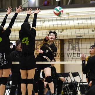 ５校合同チーム全勝Ｖ　バレーボール釧路地区中学校選手権【釧路市】(2026-02-10)