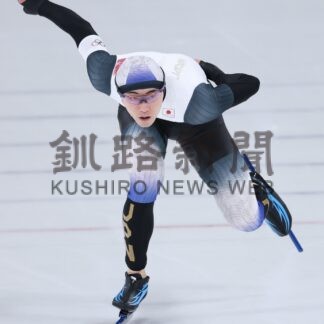 スピードスケート男子１０００　野々村、森重 健闘及ばず(2026-02-13)