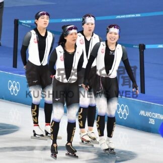 釧根管内勢メダルに挑む　女子団体追い抜き、男子５００　佐藤、森重、新濱選手熱戦へ(2026-02-14)