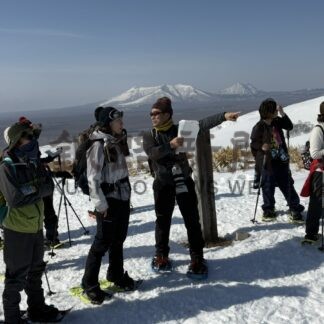 スノーシューで頂へ　なかしべつ観光協会、モアン山バスツアー【中標津町】(2026-02-25)