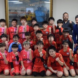 全道大会での健闘誓う　２サッカー少年団選手ら、釧路市役所を表敬【釧路市】(2026-02-28)