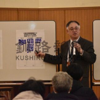 災害対策意識を共有　アドバイザリー道代表辻川氏講演【根室市】(2026-03-01)