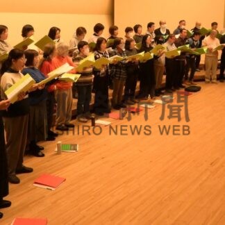 深みのある合唱届ける　コール・カンパニーレきょう公演【釧路市】(2026-03-01)