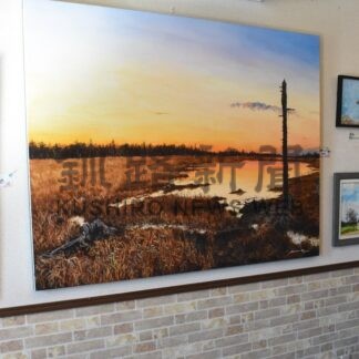 風景や動物、独特に表現　小笠原さん水彩画展【釧路市】(2026-03-10)