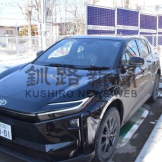 ゼロカーボンの実現へ　振興局がＥＶ車、太陽光パネル導入【釧路市】(2026-03-11)